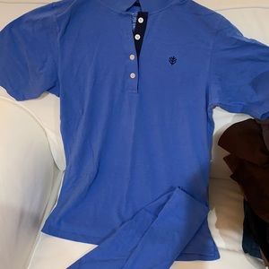 Coolibar UPF 50 polo w/ removable sleeves